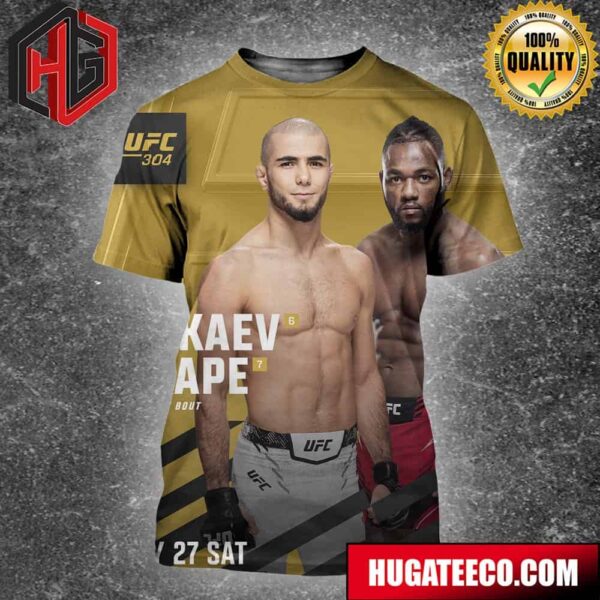 UFC 304 Muhammad Mokaev Vs Manel Kape All Over Print Shirt