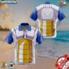 Vegeta Pattern Dragon Ball Button Up Hawaiian Shirt