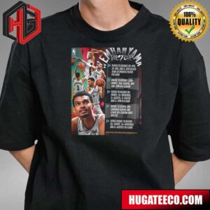 Victor Wembanyama NBA A Historic First Season For The Unanimous Kia Roy T-Shirt