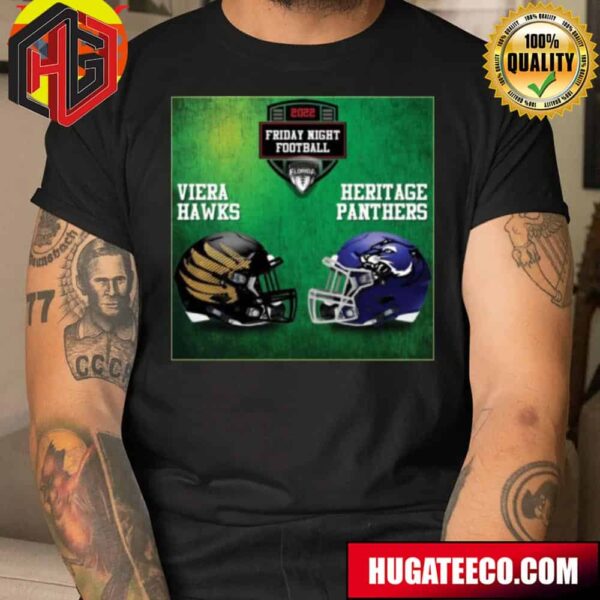 Viera Hawks vs Heritage Panthers 2022 Friday Night Football Merchandise T-Shirt