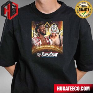 WWE King And Queen Super Show Kofi Kingston And Rey Mysterio T-Shirt