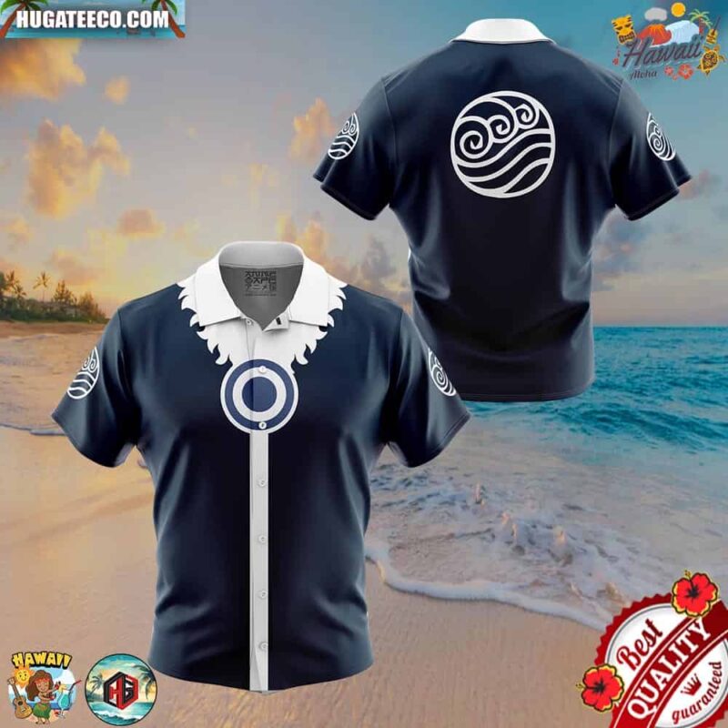 Waterbenders Avatar Button Up Hawaiian Shirt