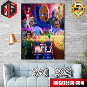 What If An Immersive Story  Disney Original Story Coming Soon To Apple Vision Pro From Marvel Studios And Ilm Immersive Home Decor Poster Canvas