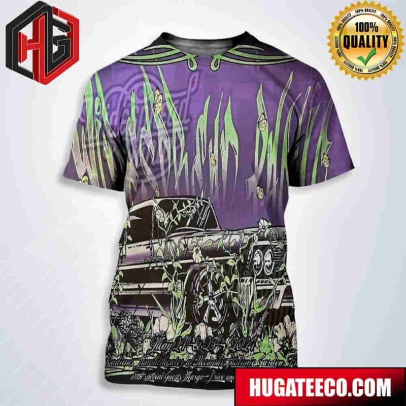 Widespread Panic Show On May 25th Radians Amphitheater Memphis Botanic Garden Merch All Over Print T-Shirt