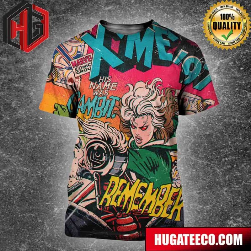 X-Men 97 Ep 10 Marvel Comics His Name Was Gambit  Remember It Tolerance Is Extinction Pt 3 All Over Print Shirt