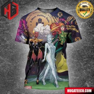 X-Men Storm Jean And Emma Frost Arrive At The Met Gala All Over Print Shirt