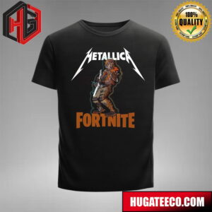 The Official Fortnite Game X Metallica Merch Collaboration In M72 Fire Fan Gifts T-Shirt