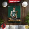 2023-24 NBA Champions In Year 7 Derrick White Boston Celtics Home Decor Poster Canvas