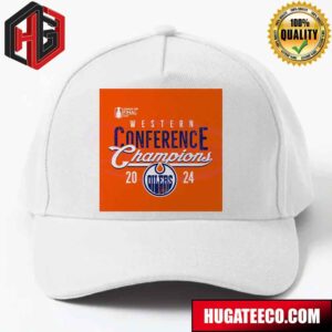 2024 Stanley Cup Final NHL Western Conference Champions Edmonton Oilers Hockey Hat-Cap