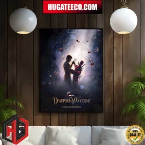 A Brand-New Poster For Deadpool And Wolverine Inspired By Beauty And The Beast Home Decor Poster Canvas