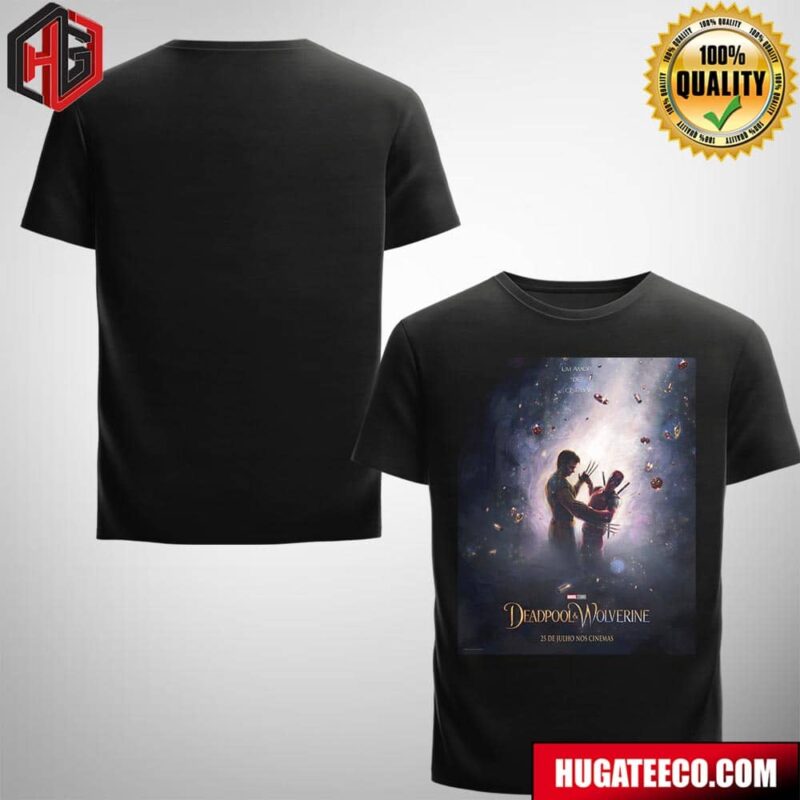 A Brand-New Poster For Deadpool And Wolverine Inspired By Beauty And The Beast T-Shirt