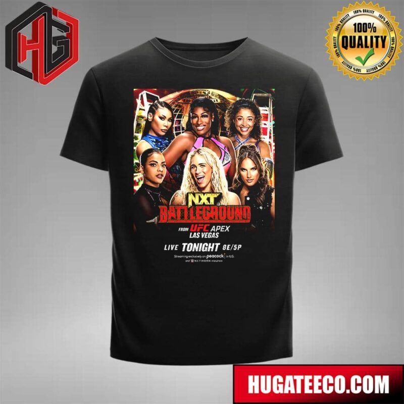 A Ladder Match Will Determine The First-Ever WWE NXT Women’s North American Champion June 9 2024 At NXT Battleground T-Shirt