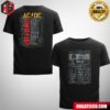 ACDC Seville ES 2024 Tour 29 May And 01 Jun La Cartuja Stadium PWR UP Europe 2024 Two Sides Fan Gifts Merchandise T-Shirt