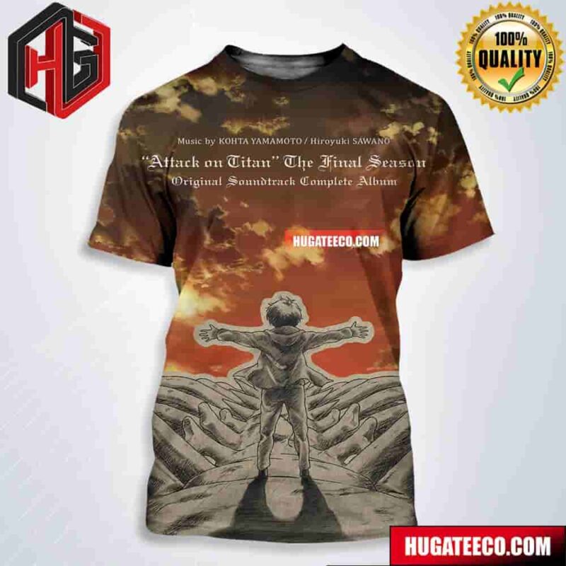 Attack On Titan The Final Season Original Soundtrack Complete Album All Over Print Shirt