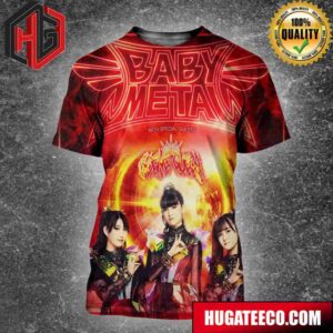 Baby Metal Announce Fall North American Tour Schedule List All Over Print Shirt