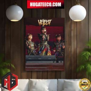 Babymetal At Hellfest Open Air Festival 2024 Flashback Moment Home Decor Poster Canvas