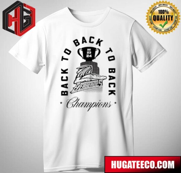 Back To Back To Back Florida Everblades 2022-2023-2024 Kelly Cup Champions T-Shirt