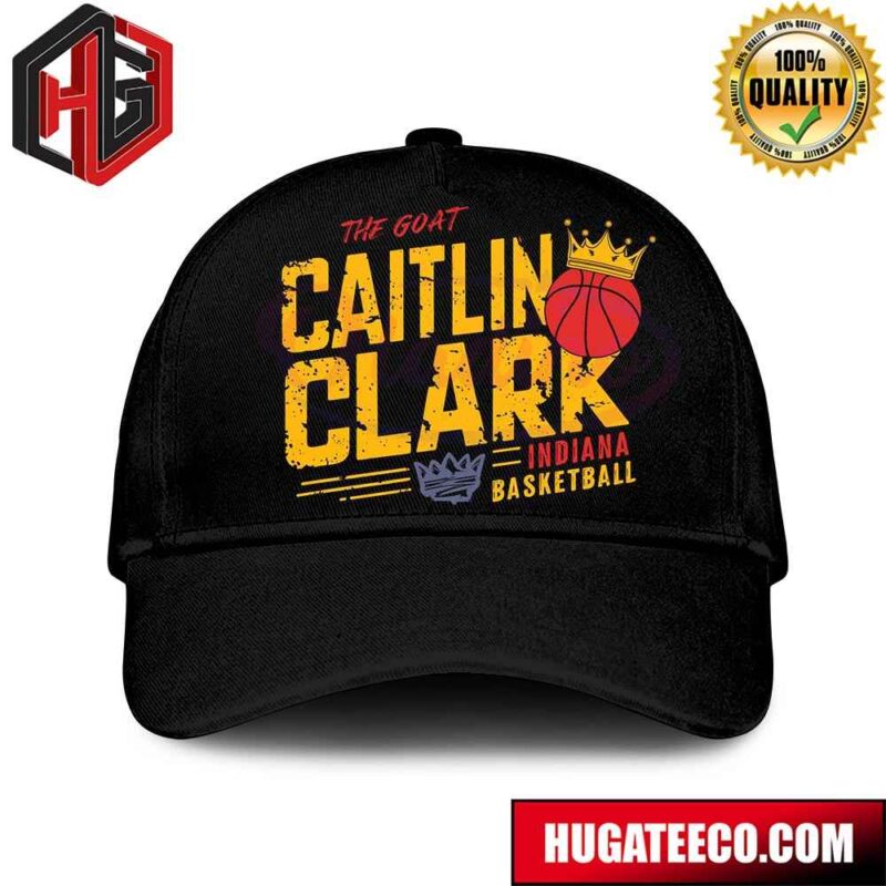 Basketball Crown The Goat And Queen Caitlin Clark Indiana Hat-Cap