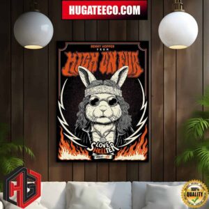Benny Hopper From High On Fire New Resident Of Love Shellter Love Shelter Spa At Hellfest Open Air Festival Home Decor Poster Canvas