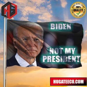 Biden Not My President Flags And Fuck Your Feelings Flag Outdoor Home Decor 2 Sides Garden House Flag