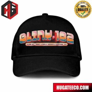 Blink-182 Show In Ball Arena Denver Co On June 27 2024 Hat-Cap