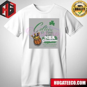 Boston Celtics 17 Time NBA Champions T-Shirt