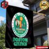 Boston Celtics Logo 2024 NBA Finals Garden House Flag