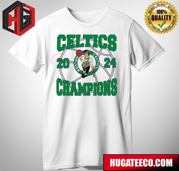 Boston Celtics 2024 NBA Final Champions Logo Unisex T-Shirt