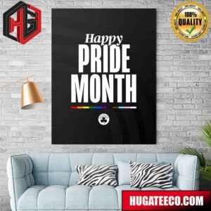 Boston Celtics Happy Pride Month LGBTQ Community Home Decor Poster Canvas