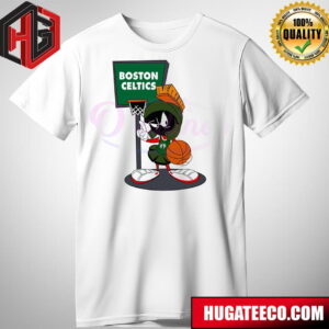 Boston Celtics NBA Looney Tunes Marvin The Martian Unisex T-Shirt