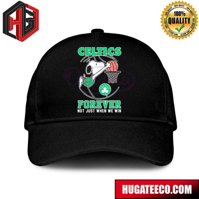 Boston Celtics Snoopy Forever Not Just When We Win Classic Cap