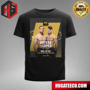 Brian Ortega Vs Diego Lopes Featherweight Bout June 29 Sat At UFC International Fight Week T-Shirt