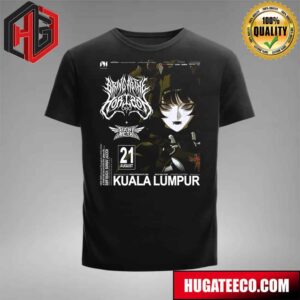 Bring Me The Horizon X Baby Metal Malaysia Kuala Lumpur Invoking Youtopia Aug 21 T-Shirt