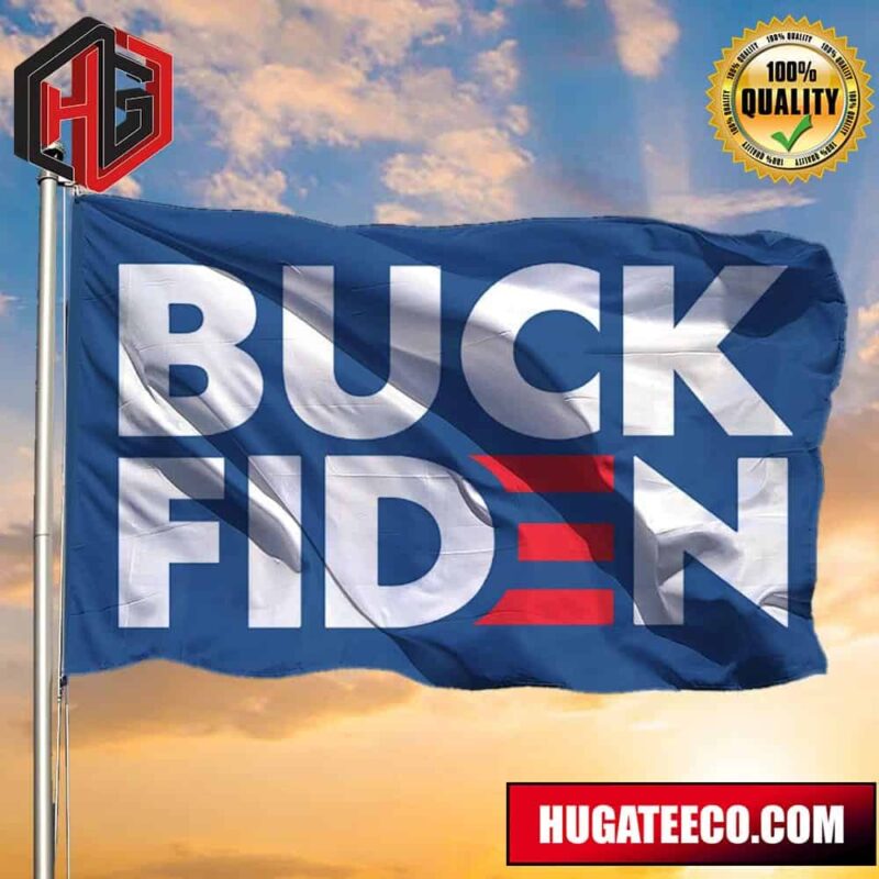 Buck Biden Flag Anti Biden Flag For Anti Biden Protest Outdoor Porch House Decor 2 Sides Garden House Flag