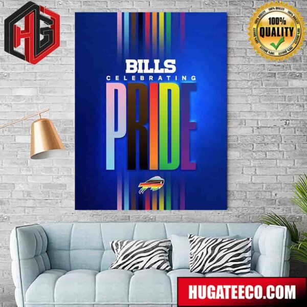 Buffalo Bills NFL Happy Pride Month LGBTQ Community Home Decor Poster Canvas