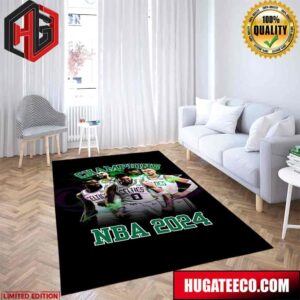 NBA Finals Champions 2024 Boston Celtics Players Rug Carpet