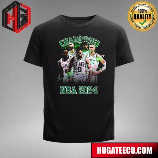 Champions 2024 Boston Celtics Players T-Shirt