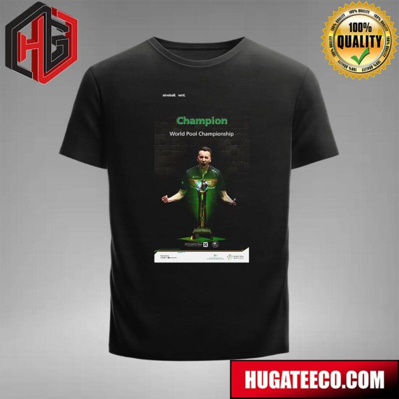 Congrats Fedor Gorst Champions Of The World The Crown Jewel Of Nineball World Pool Championship 2024 In Saudi Arabia T-Shirt
