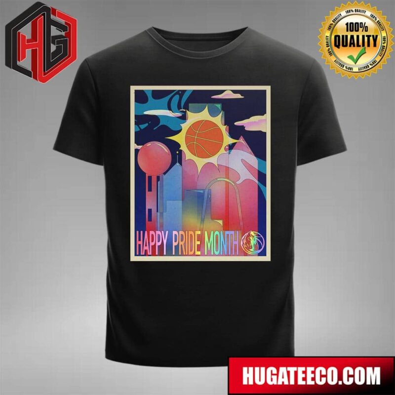 Dallas Mavericks Happy Pride Month LGBTQ Community T-Shirt