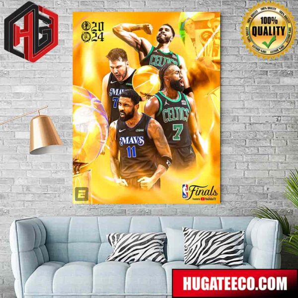 Dallas Mavericks Vs Boston Celtics In The NBA June 6 On Abc Home Decor Poster Canvas