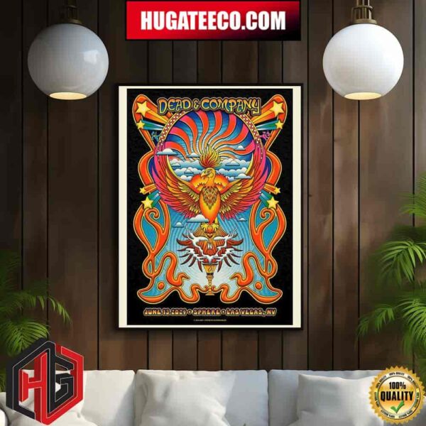 Dead And Company June 13 2024 At Sphere Las Vegas Nevada Back In Action Stay Hydrated Dead Forever Tour Home Decor Poster Canvas