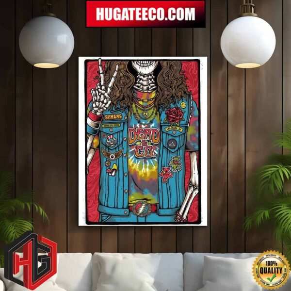 Dead And Company Summers Here And The Time Is Right For Dancing Las Vegas Hydrated Dead Forever Experience At Venetian Vegas June 20 2024 Home Decor Poster Canvas