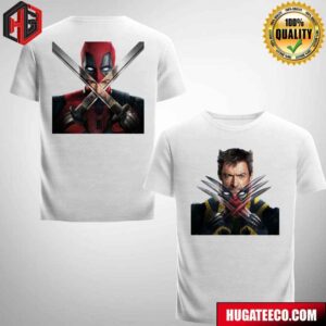 Deadpool And Wolverine Two Sides Unisex T-Shirt