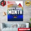 Dallas Mavericks Happy Pride Month LGBTQ Community Home Decor Poster Canvas