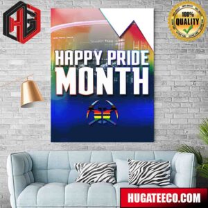 Denver Nuggets Happy Pride Month Home Decor Poster Canvas