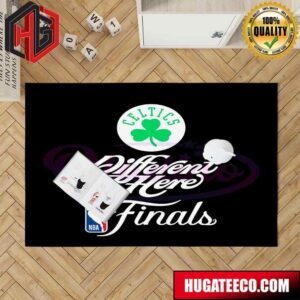 Different Here The Final Round Boston Celtics NBA Home Decor Rug Carpet