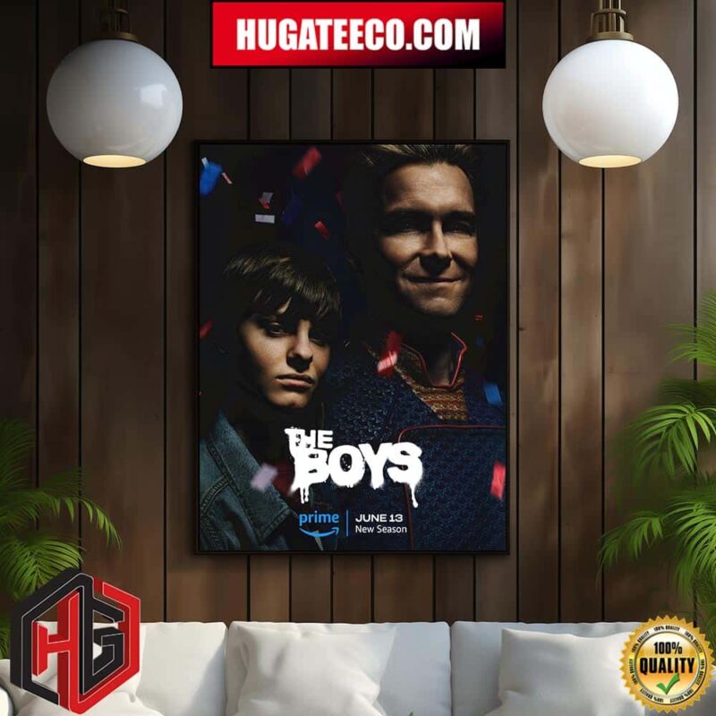 Dramatical Poster For The Boys 4 Like Father Like Son Releasing On June 13 New Season Home Decor Poster Canvas