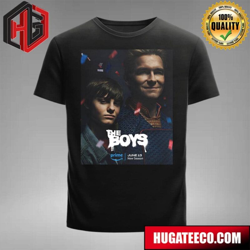Dramatical Poster For The Boys 4 Like Father Like Son Releasing On June 13 New Season T-Shirt