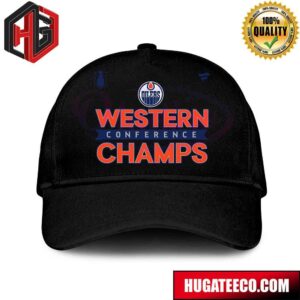 Edmonton Oilers 2024 NHL Western Conference Champions Hat-Cap