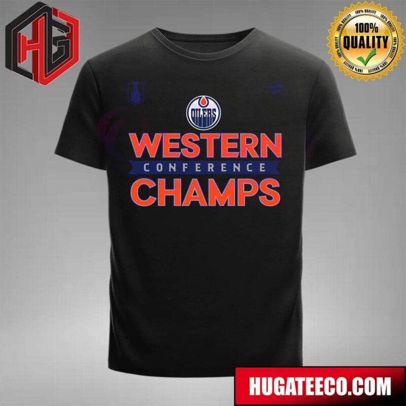 Edmonton Oilers 2024 NHL Western Conference Champions T-Shirt